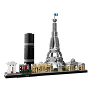 Bloques Para Armar Lego Architecture Paris 649 Piezas  En  Caja
