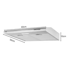 Extractor Purificador De Aire Cocina Atma Cpu060x Acero 60cm Color Plateado