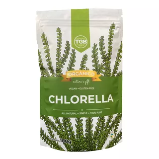 Alga Chlorella 100% Pura Orgánica En Polvo 100 Gr