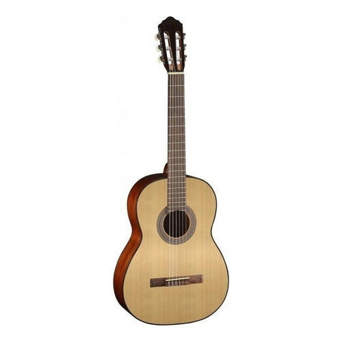 Guitarra clásica Cort AC100 para diestros natural merbau semi brillante