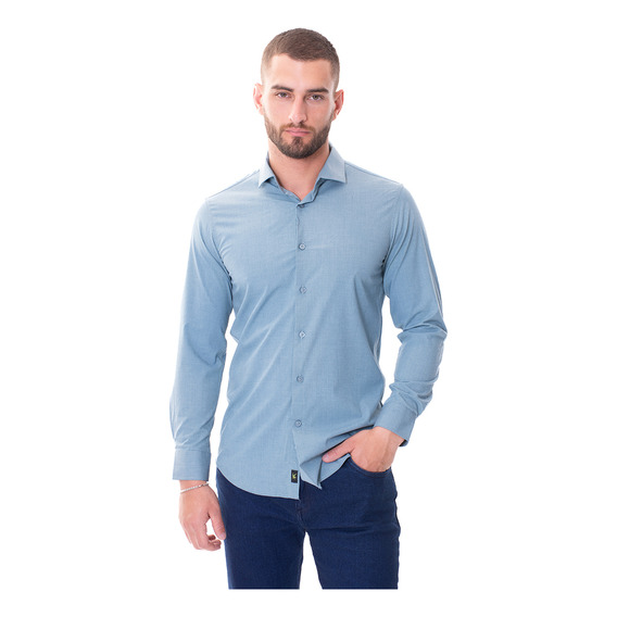 Camisa Fibra De Bambú Hombre Vermonti By Aldo Conti (h9837)