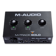 Interface M-audio M-track Solo Usb Lançamento Maudio