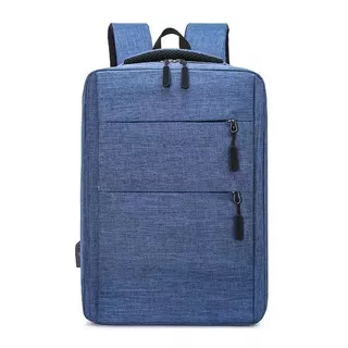 Mochila Para Viagem Multifuncional 25 Litros Mala De Bordo Cor Azul