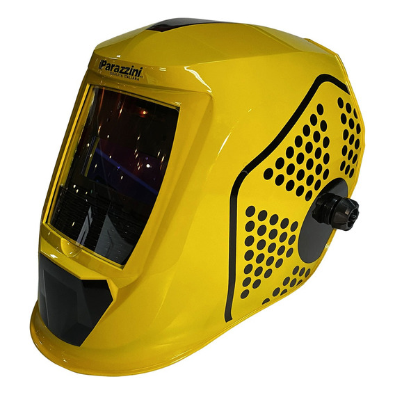 Careta De Soldar Uso Industrial Soldadura Electronica Color Amarillo