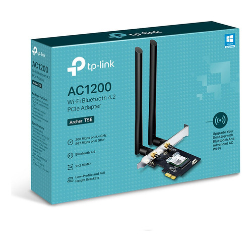 !!! Adaptador Pcie Tp-link Archer T5e Bluetooth 4.2 Ac