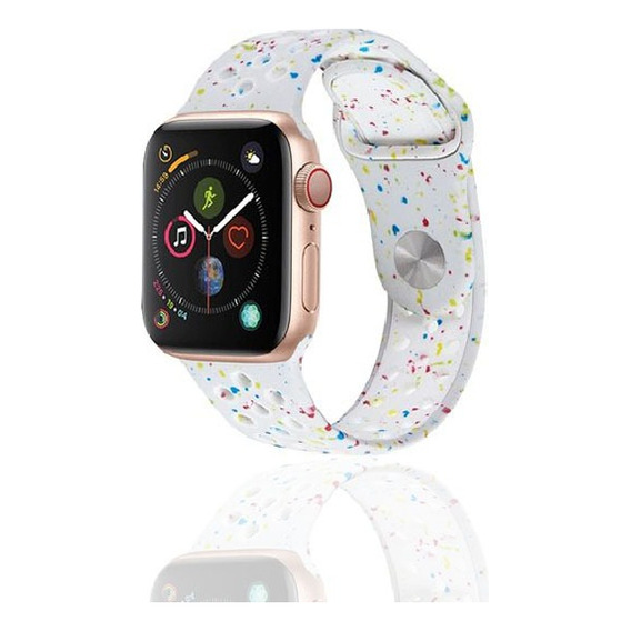 Correa Silicón Deportiva Para Apple Watch, Todas Las Series