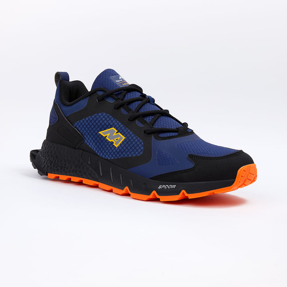 Zapatillas New Athletic Running Spoom50 Azul Oscuro Con Nara