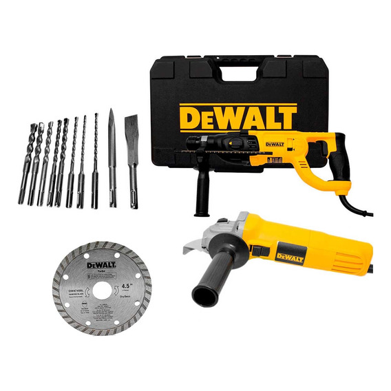 Kit Dewalt Rotomartillo Sds D25260k + Mini Dwe4010+regalos 