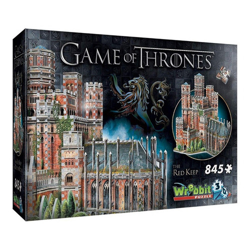 Game Of Thrones The Red Keep Wrebbit 3d Rompecabezas Puzzle 