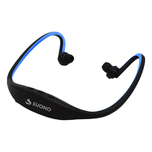 Suono BS19C Auricular Bluetooth Mp3 Manos Libres Inalambricos Deportivo Color Negro