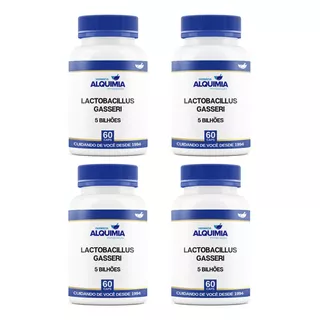 Lactobacillus Gasseri 5 Bi Ufc 60 Cp - Kit 4 Frascos