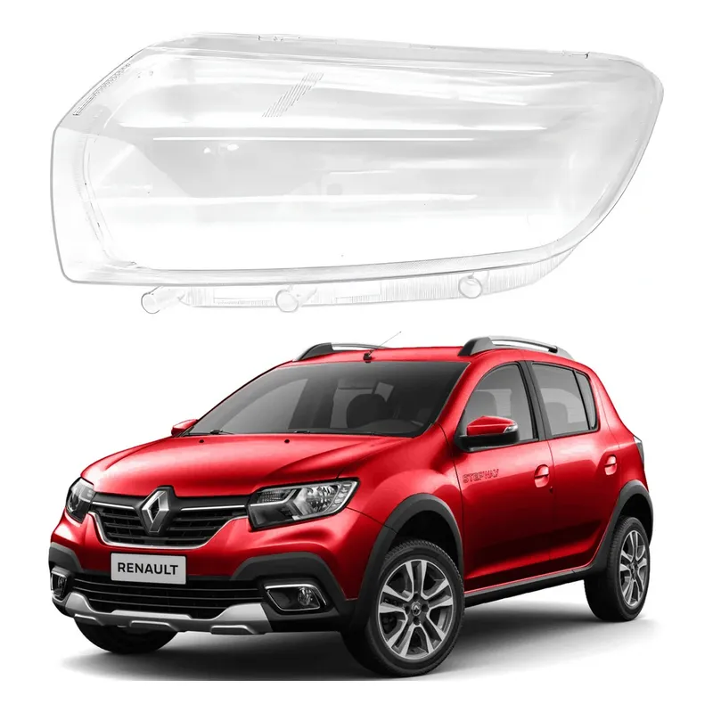 Lente Do Farol Sandero Stepway 1.6 2020 A 2021