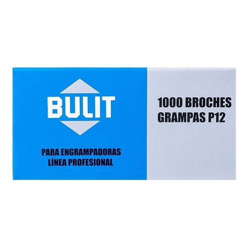 Broches - Grampas Bulit Profesional 12mm Por 1.000 Unidades
