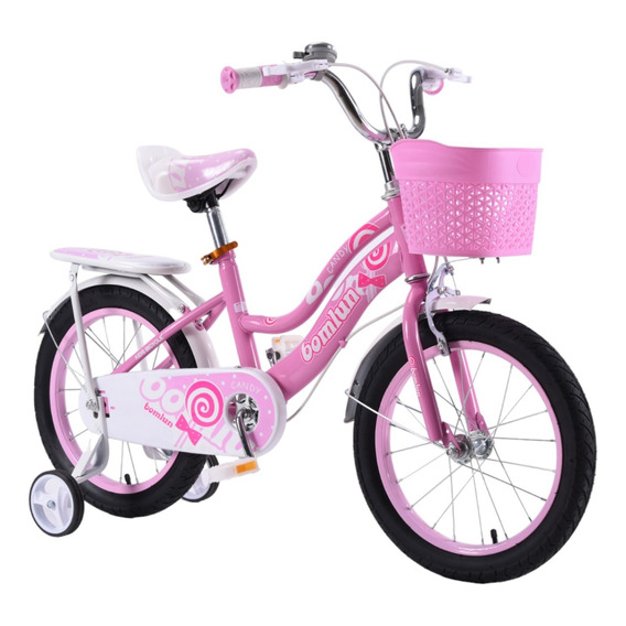 Bicicleta Entrenadora Para Niños Aeiou Qk-20 Canastilla R16