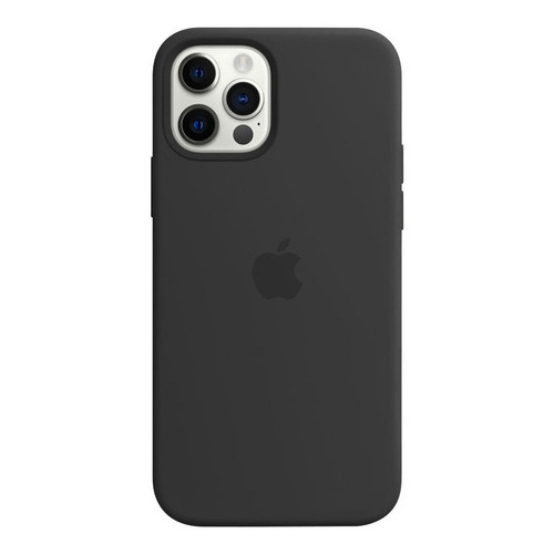 Funda Protector Apple Magsafe Silicon Blk iPhone 12 Pro Max Color Negro