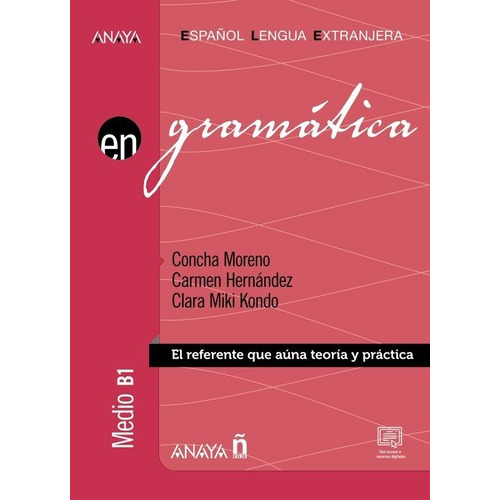 Libro Gramatica Nivel Medio B1 Ed 2022 - Moreno Garcia, C
