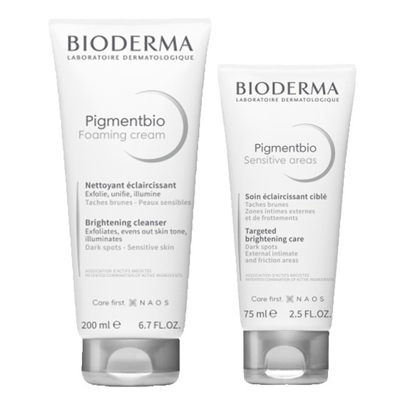 Bioderma Pack Pigmentbio  Foaming Cream + Sensitive Areas