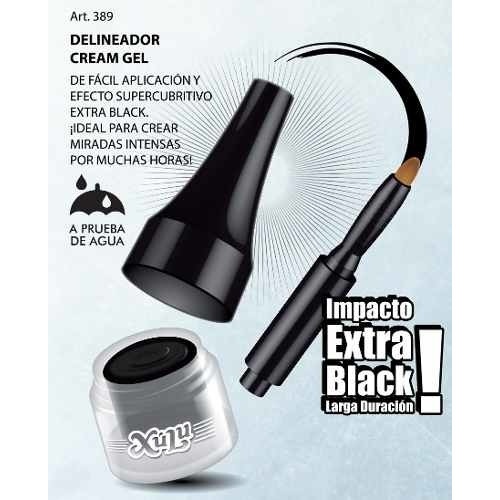 Delineador en gel Xúlu Cosméticos