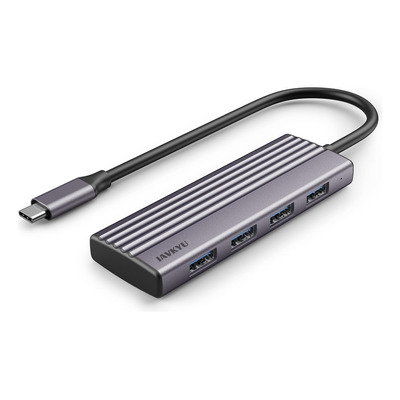 Adaptador Multipuerto Usb C A Usb, Divisor Usb C De 4 Puerto