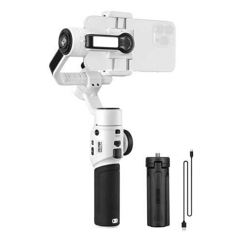 Zhiyun Smooth-5s Estabilizador Cardán De 3 Ejes Portátil Color White