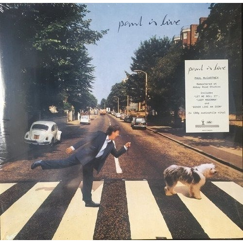 Paul Mccartney - Paul Is Live Vinilo Eur Nuevo Envio Gratis