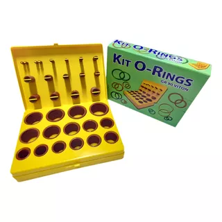 Kit Oring Viton Vedação Polegada - 382 Anéis De 30 Medidas