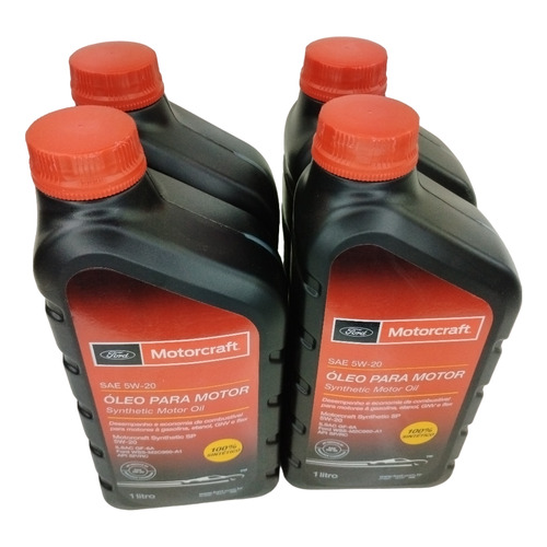 Aceite para motor Motorcraft 5W-20 para autos, pickups & suv 1 pack de 4 unidades / 4L