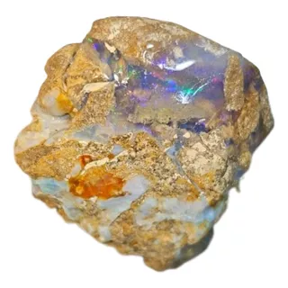 Pedra Opala Bruta Natural Preciosa Garimpo Pedro Ii 86,50 Ct