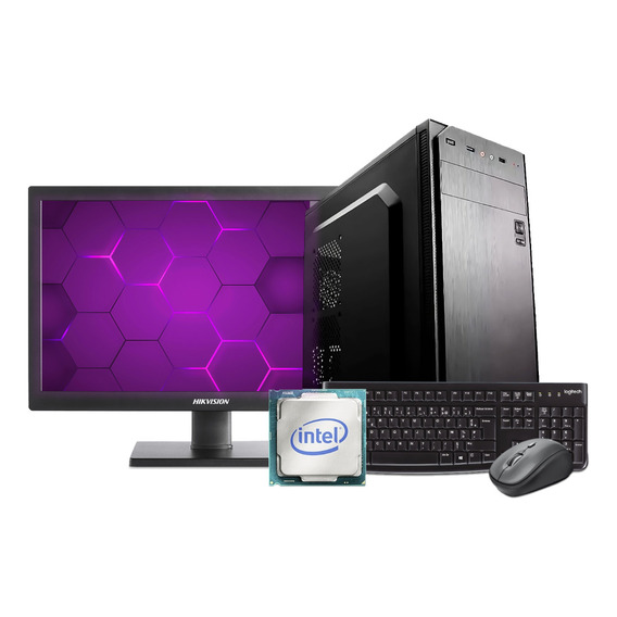 Pc Armada Intel Core I3 10105 10ma 8gb Ssd 240g + Monitor