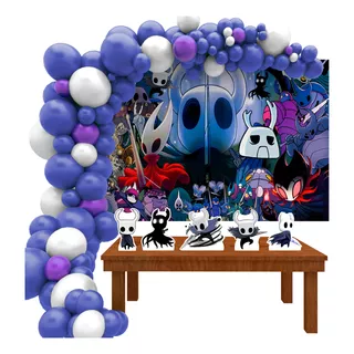 Kit Decoração De Festa Infantil Hollow Knight M