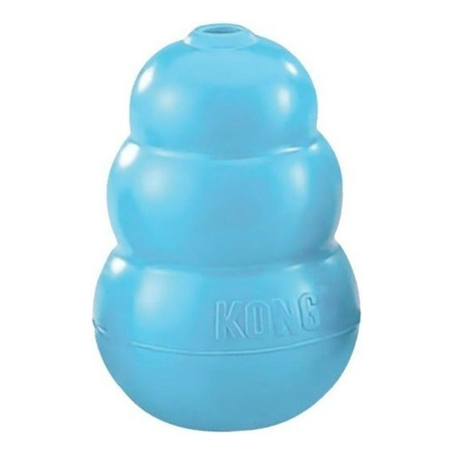 Juguete Dispensador De Premios Kong Clasico Puppy Mediano M Color Azul