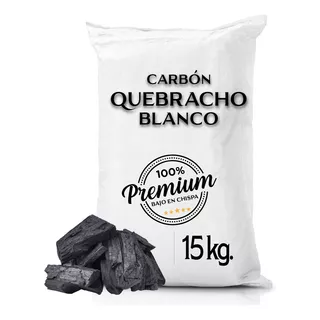 Carbón Quebracho Blanco Premium 15 Kg. Aprox.