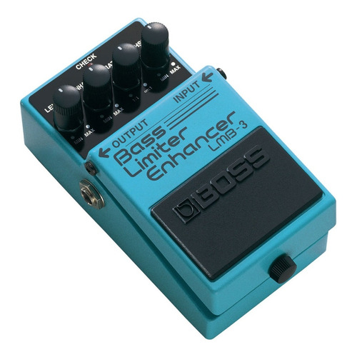 Boss Lmb 3 Bass Limiter Pedal Guitarra Color Turquesa