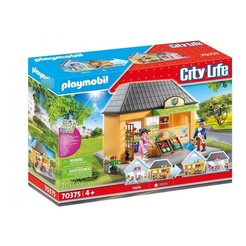 Playmobil 70375 City Life Supermercado Con Accesorios