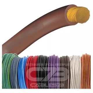 Cable Unipolar Argenplas Unipolar 1x2,5mm 1x2.5mm² Marrón X 100m En Rollo