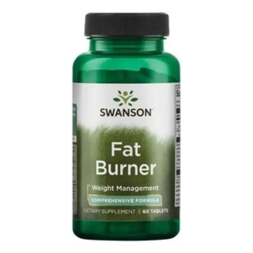 Fat Burner Swanson Quemador De Grasa Lipolitico 60 Caps