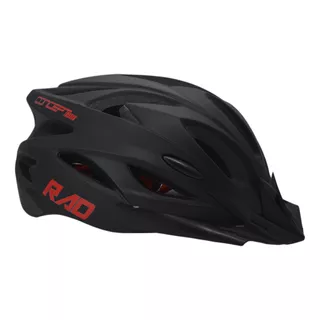 Capacete Ciclista Bike Mtb Casco New Óculos Com Luz High One Cor Vermelho Tamanho Adulto