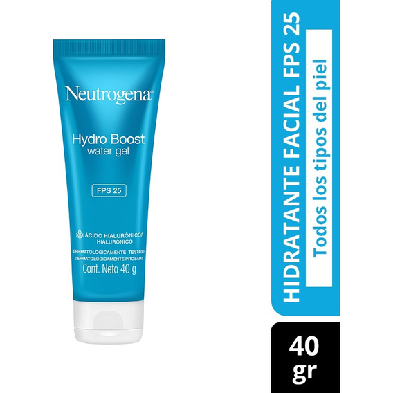 Hidratante Facial Neutrogena Hydro Boost Water Gel Fps 25 Momento de aplicación Día Tipo de piel Todo tipo de piel