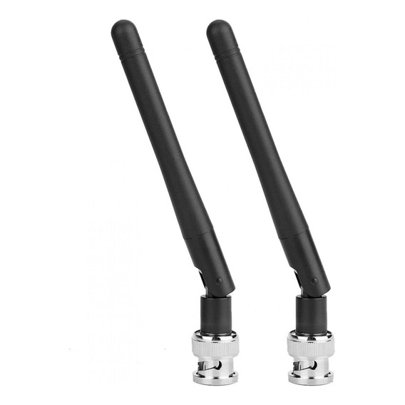 2 Antenas Uhf Con Conector Bnc Para Sennheiser Ew100