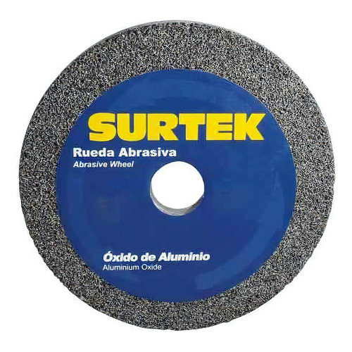 Rueda Abrasiva Óxido Aluminio 8 X 1  Grano 60 128011 Surtek