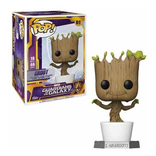 Funko Pop Marvel Groot 18 Inch Guardians Of The Galaxy