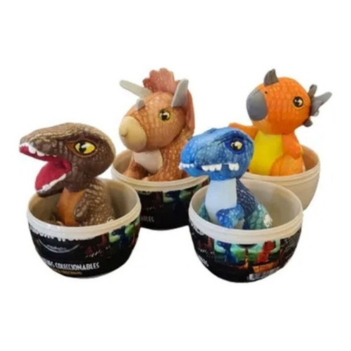 Jurassic World Huevo Con Peluche Coleccionable Sorpresa