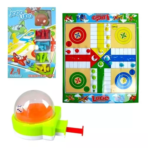 Jogo De Ludo Game 2 A 4 Jogadores Brinquedo