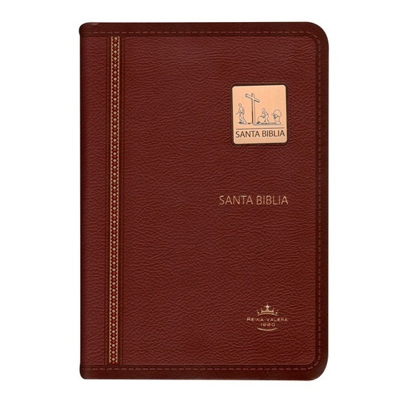 Santa Biblia Rvr1960 Compacta C/índice Carmesí