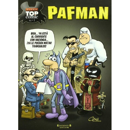 Pafman Redevuelve, De Pafman In U.s.a. (súper Top Cómic Pafman 1). Editorial Yfw;yfq, Tapa Dura En Español