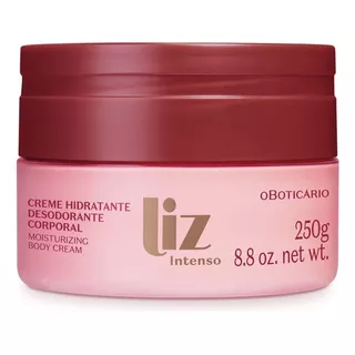  Creme Hidratante Des. Corporal Liz Intenso Boticário 250g