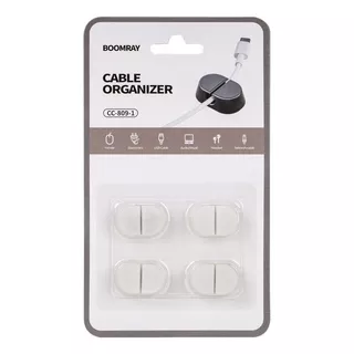 Organizador De Cables Adhesivo Para Escritorio Para 1 Cable