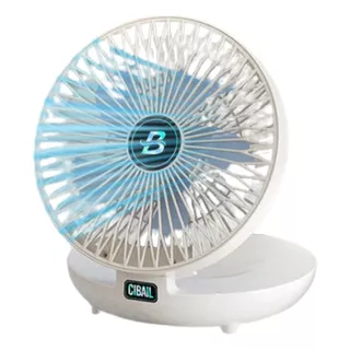 Ventilador Portátil De Hogar Recargable Usb Abanico