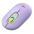 Mouse Logitech Pop Bluetooth Botón Emojis - Lila Verde