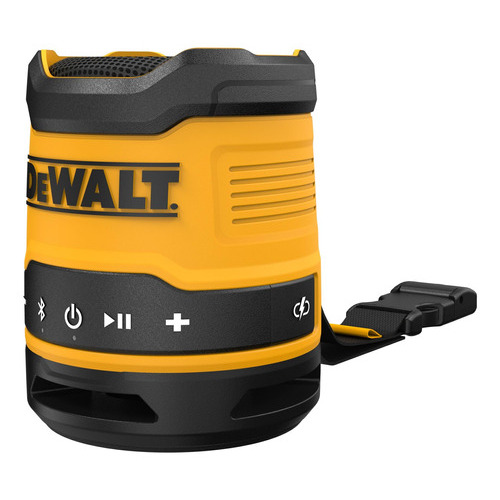 Dewalt Altavoz Bluetooth, Usb-c Recargable, Lugar De Trabaj. Color Negro